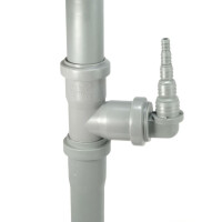 Airfit Schlauchwinkel DN 40 für Schlauchdurchm. 8-25 mm 50016SW