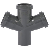 Ostendorf HT safe Doppelabzweig DN 50/50/50 mm 67°...