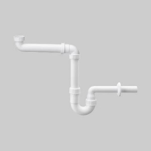 Otto Haas PP Waschtisch-Möbel-Siphon 1 ¼", DN 32 4832