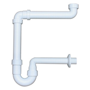 Otto Haas PP Waschtisch-Möbel-Siphon 1 ¼", DN 32 4832