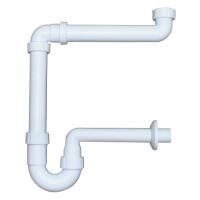 Otto Haas PP Waschtisch-Möbel-Siphon 1 ¼", DN 32 4832