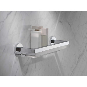 KEUCO Duschablage aus Metall Hochglanz chrom 19058010000