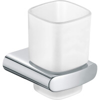 KEUCO Zahnputzbecher-Halter Hochglanz chrom 11650019000