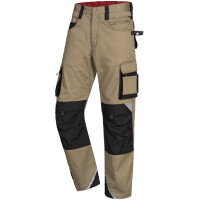 Nitras MOTION TEX PRO FX Arbeitshose lang khaki/schwarz 7715