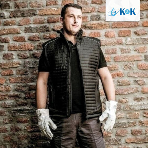 Nitras MOTION TEX PLUS Softshellweste schwarz 7660