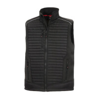 Nitras MOTION TEX PLUS Softshellweste schwarz 7660