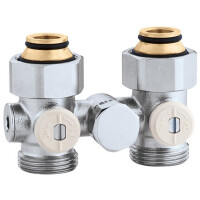 Caleffi Einrohr Hahnblock 3/4" IG 301250