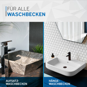 kör4u verlängertes Tauchrohr zu K12528 300mm schwarz matt