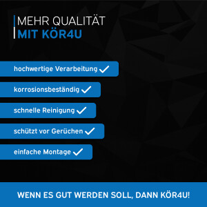 kör4u verlängertes Tauchrohr zu K12518/K12526 300mm chrom