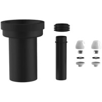 Sanit WC-Anschlussgarnitur 180mm DN90 weiß,...