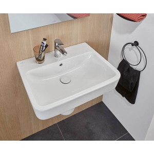 Villeroy & Boch Waschbecken O.novo 600x460 mm Eckig weiß Alpin 4A416001