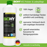 BiOHY KFZ Polster- & Lederpflege, Polsterreiniger, Innenraumpflege 1l BY01030001