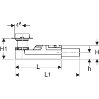 Geberit Duschrinnen Rohbauset Cleanline, 154152001