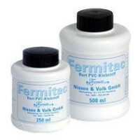 Fermit Fermitac Hart-PVC Klebstoff mit Pinsel 1 Liter 22105