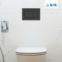 Geberit Betätigungsplatte Sigma 30 schwarz, matt lackiert 115883161