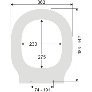 Pagette WC-Sitz Iscon mit Absenkautomatik und "Klick-o-matik" weiß 795730202