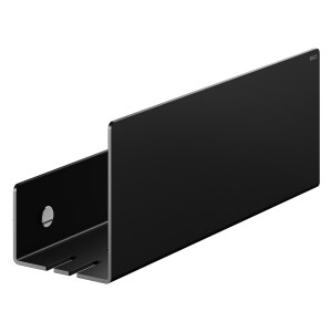 KEUCO Duschablage aus aluminium schwarz matt 24952370000