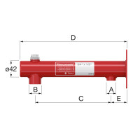 Flamco Wandbefestigung Flexconsole 8-25L 1/2"x3/4" 27910