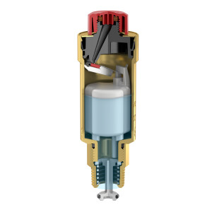 Flamco Flexvent Schwimmerentlüfter mit Ag 1/2" ohne Absperrventil weiß 27743