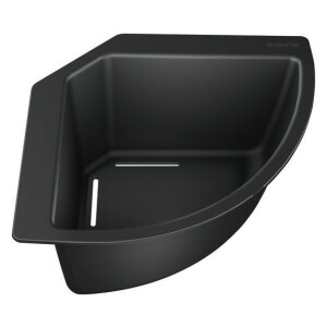 Blanco Eck-Schale, Kunststoff, schwarz, 235866