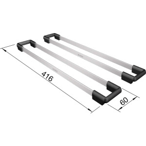 Blanco Top-Schienen aus edelstahl 235906