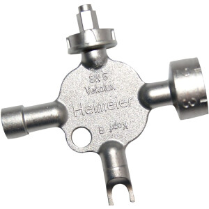 Heimeier Universalschlüssel für V-exact, F-exact, Retro S, Thermostatkopf B 053001433