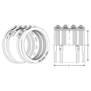 Crassus Schlauchadapter Typ 2B CSC