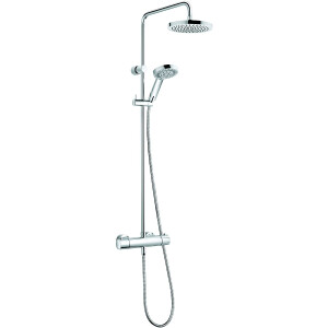 Kludi Duschsystem A-Qa Thermostat Dual Shower chrom 6609505-00