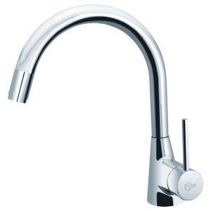 Ideal Standard Küchenarmatur Nora mit herausziehbarer Handbrause chrom B9330AA