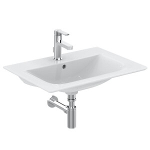 Ideal Standard Waschtisch Connect Air mit Überlauf rechteckig weiß E028901