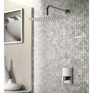 Ideal Standard Kopfbrause Idealrain Luxe 200x200mm edelstahl gebürstet B0387MY