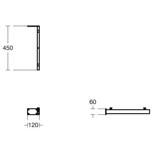 Ideal Standard Konsolenträger Adapto U842867