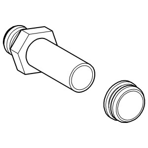 Grohe Einlaufgarnitur 1/2" 37044000