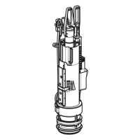 Geberit Spülventil mit Bassin Typ 212 für Omega UP-Spülkasten 244830001