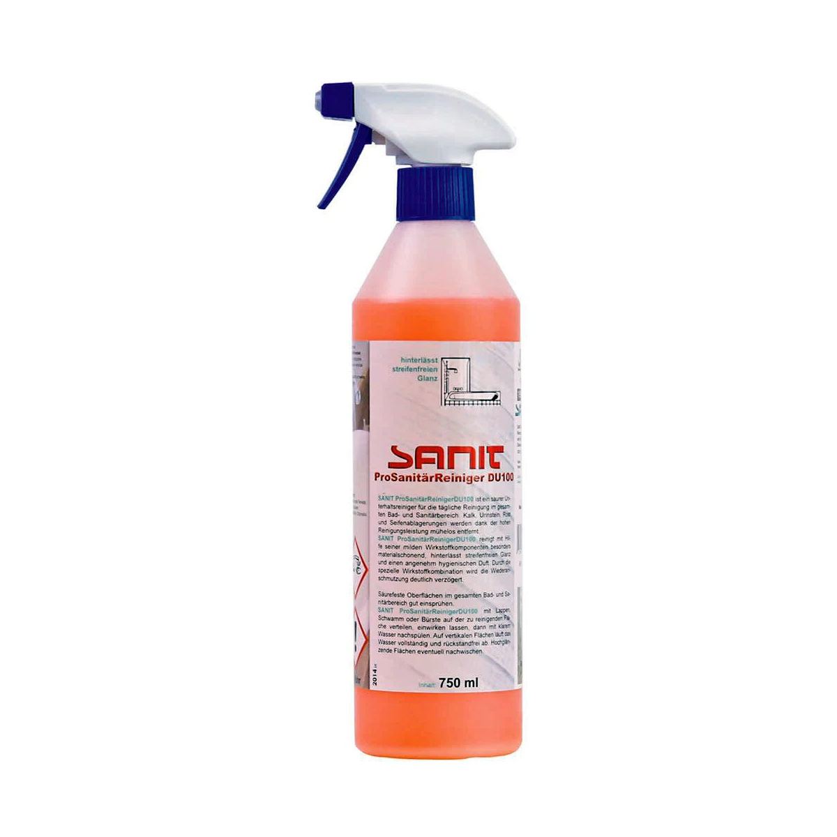 Sanit Pro Sanitär Reiniger DU100 750ml 3025
