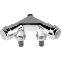 Grohe WAS Doppelventil "Einfach" DN15 chrom...