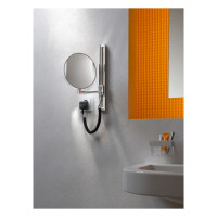 Emco LED-Kosmetikspiegel 3-/7-fache Vergrößerung chrom 109506017
