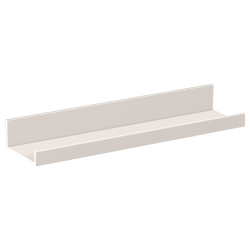 Alape Duschablage aluminium