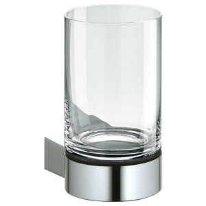 KEUCO Glashalter Plan mit Echtkristall-Glas