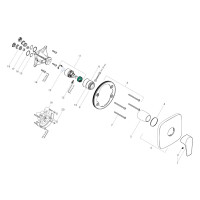Hansgrohe Brausenmischer Talis E Unterputz schwarz matt 71765670