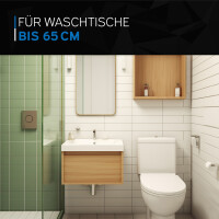 Schallschutzset für Waschtisch 65cm