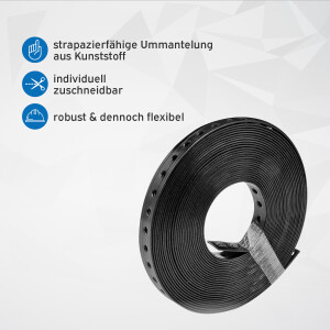 kör4u Montagelochband 19mm kunststoffummantelt