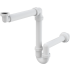 AlcaPlast Raumsparsiphon für Waschbecken mit...
