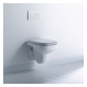 Duravit WC-Sitz D-Code Compact ohne Absenkautomatik weiß 0067310099