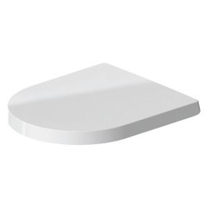 Duravit WC-Sitz ME by Starck Compact Toilettendeckel mit Absenkautomatik weiß 0020190000