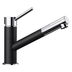 Blanco KANO-S HD SILGRANIT-Look mit ausziehbarem Auslauf anthrazit chrom