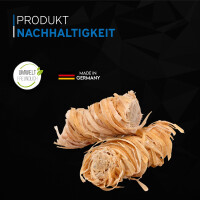 kör4u Premium Anzündwolle für Kamin, Ofen, Grill 1kg